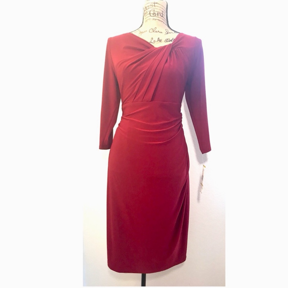 Evan-Picone Red Dress for Valentines